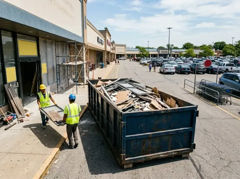 retail-store-renovation-debris-003 — frequently asked questions, Roll-off Dumpster Rentals in Coopersville, MI